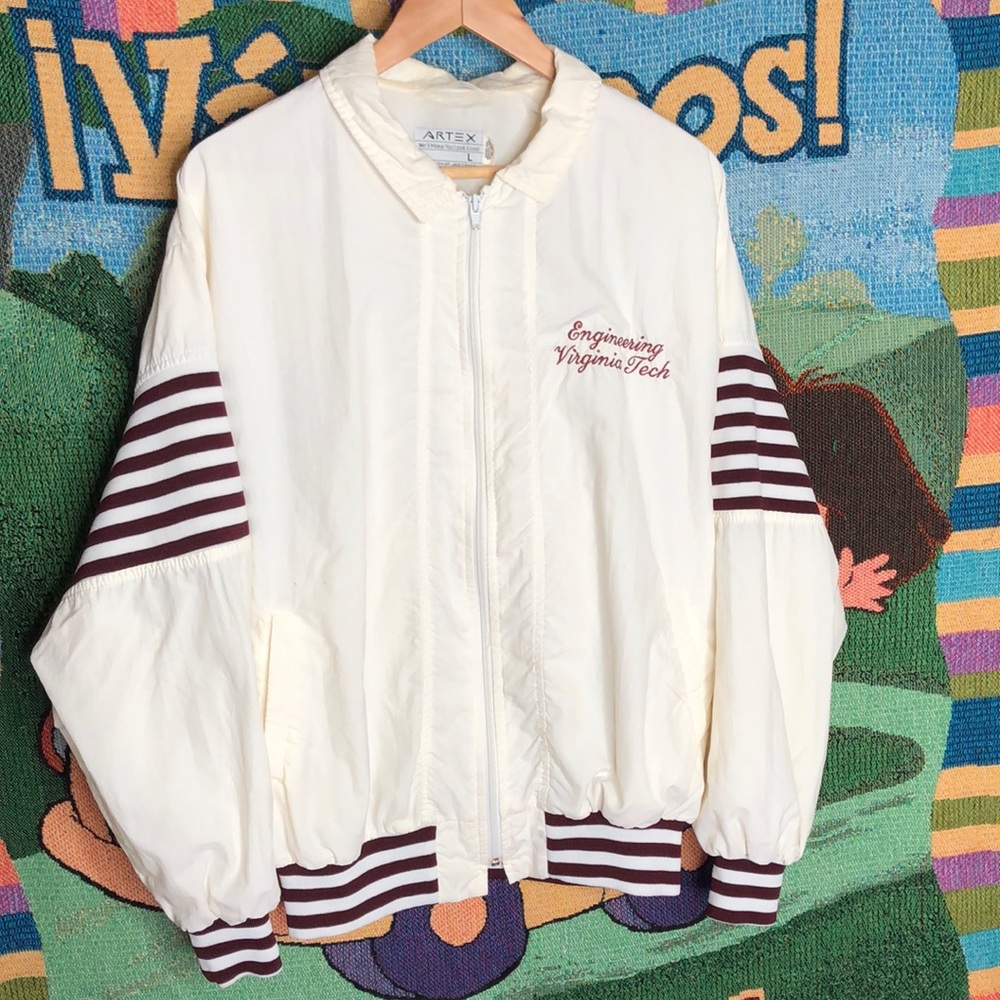 Vintage 80s Virginia Tech Engineering Jacket